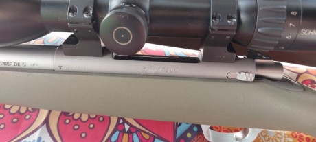 Buenas 
Vendo la siguiente arma.
Rifle...........KIMBER
Modelo......MONTANA 84M
Calibre........243Win
Cañon..........56 11