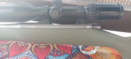 Buenas 
Vendo la siguiente arma.
Rifle...........KIMBER
Modelo......MONTANA 84M
Calibre........243Win
Cañon..........56 10