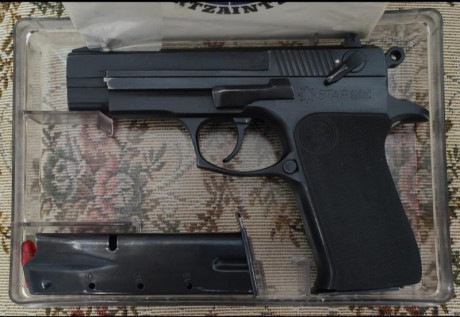 Vendo pistola Star modelo 31P, calibre 9mm parabellum, pistola que ya tuve en venta y vendida, pero por 00
