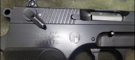 Vendo pistola Star modelo 31P, calibre 9mm parabellum, pistola que ya tuve en venta y vendida, pero por 12