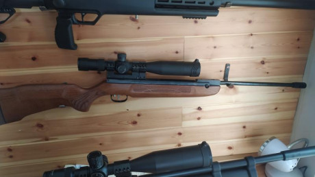 Pues eso, vendo carabina hw50s, está nueva solo una tirada,solo le he puesto una bocacha para tener un 00