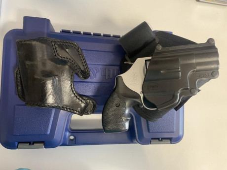 Se vende revólver bodyguard airweight usado como arma particular guiada en A. El revólver está como nuevo, 01
