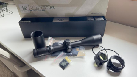 Vendo Visor Vortex Viper HS 4-16x50 con retícula Dead-Hold BDC, nuevo , no ha salido al campo. Con su 01