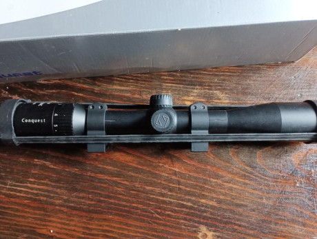 Buenas a todos pongo a la venta un Zeiss Conquest
1,8 a 5,5 x 38 .Está en perfecto estado con su embalaje 00