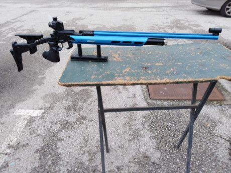 Vendo, por dejar el deporte, estupenda carabina de miras cerradas marca Hammerli ( fabricada por walther 02
