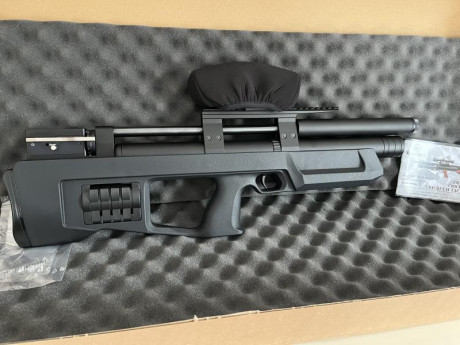 Unidad exclusiva de Kalibrgun Cricket compact plb. Modelo extra corto de solo 62 cm fabricada en República 02