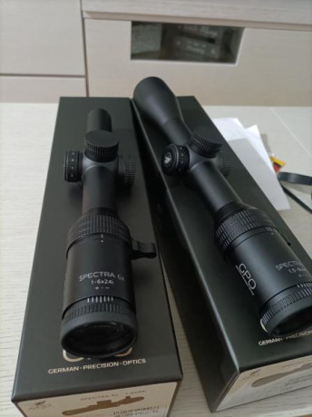 Aver si alguien puede ayudarme con la elección de uno de estos cuatro visores.   Gpo spectra 1-6x24 lo 90