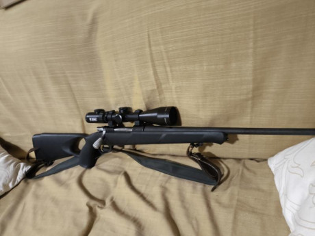 Se vende rifle santa barbara 308 win culata de fibra Thumbhole con gatillo al pelo, cerrojo con perilla 02