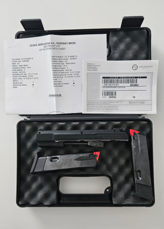 Buenos días compañeros
pongo a la venta pistola cz75b 9mm en aceo inox y carro del.22
he sido su único 02
