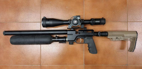 Vendo AEA HP botella de carbono como el modelo assasin / adaptador para moderador 1/2 unf DonyFL / semiauto 01