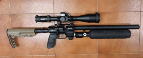 Vendo AEA HP botella de carbono como el modelo assasin / adaptador para moderador 1/2 unf DonyFL / semiauto 00