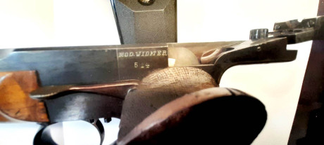   Mítica pistola Suiza competición "pistola Libre a 50mts" del año 1932  

   WIDMER ST.GALLEN 12