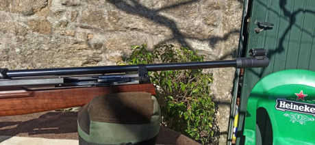 Vendo carabina SSP (Single Stroke Pneumatic), con disparo sin vibración ni retroceso alguno, calibre 4,5, 00