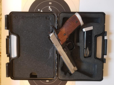 Vendo Pistola 9mm/pb, marca SIG SAUER, modelo P226S. El arma se encuentra en buen estado. Se vende por 01