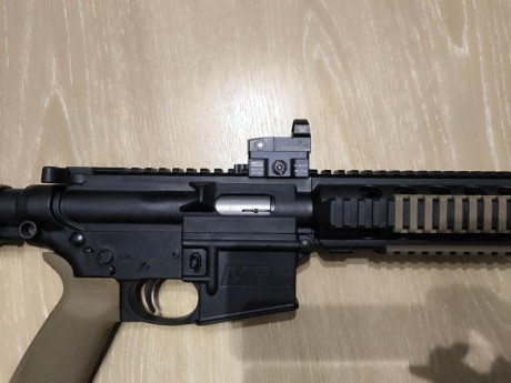 Vendo carabina Smith and Wesson mp15-22 MOE.
En perfecto estado.
Incluye: 
Punto rojo Vortex venom 3 moa.
Base 01