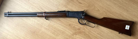 Carabina Tigre 44-40 - 500€
Marca GARATE ANITUA Y CIA, Modelo TIGRE. Calibre 44-40. Alza graduable en 02