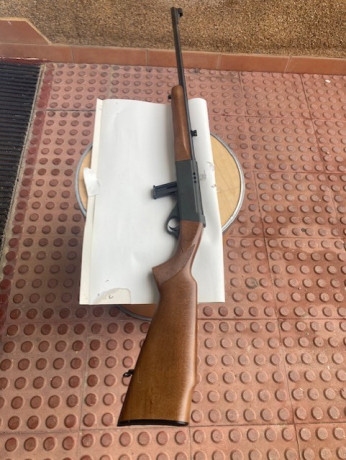 Carabina anschuts 525 cal 22 semiautomatica con un cargador de 10, en perfecto estado estetico y funcional,armas 02