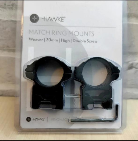     VENDIDAS    Anillas Hawke MATCH
Weaver / picatinny | 30mm | Altas | Doble Tornillo
SIN ESTRENAR!!!!!!!

 00