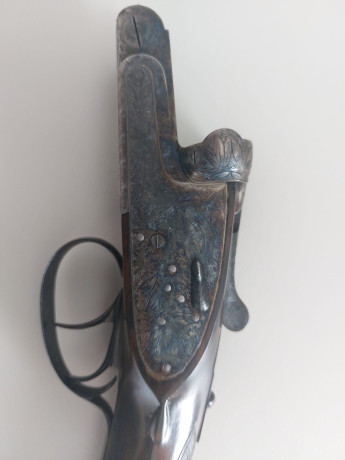 Vendo escopeta Pedro Arrizabalaga modelo 128.
Se encuentran pocas escopetas de este modelo. 
Cañones de 02