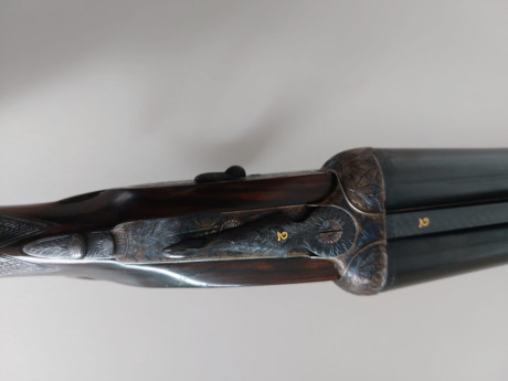 Vendo escopeta Pedro Arrizabalaga modelo 128.
Se encuentran pocas escopetas de este modelo. 
Cañones de 01