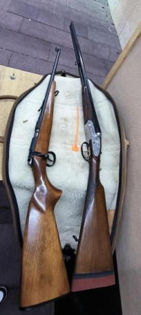 Hecha a mano en 1974, de herencia familiar, muy bien conservada tanto de maderas como de pavonado, con 10