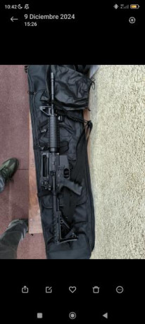 Vendo Carabina táctica Chiappa MFour original, es una chica de barrio, come de todo, desde el .22lr CCI 12
