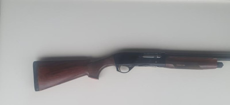 Benelli montefeltro beccaccia,con cañon de 61 cm extriado y cromado el año pasado.Pocos disparos desde 01