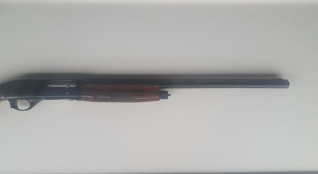 Benelli montefeltro beccaccia,con cañon de 61 cm extriado y cromado el año pasado.Pocos disparos desde 00