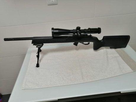 Carabina cz 455 mini sniper calibre 22 lr su estado es impecable   apenas 10 cajas de municion disparadas 00