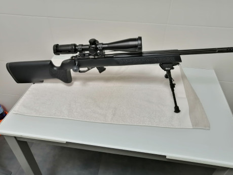 Carabina cz 455 mini sniper calibre 22 lr su estado es impecable   apenas 10 cajas de municion disparadas 10