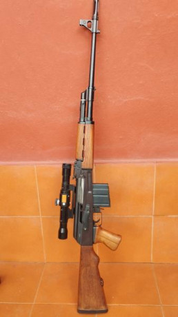 Vendo Zastava M76 en cal. 8x57. Prácticamente sin uso. Se encuentra en Tenerife. El problema es que hay 01