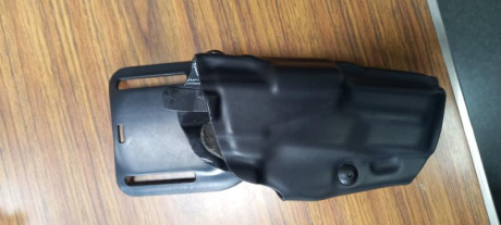 Vendo dos fundas safariland. Una 6377 219 411 nivel 2 para s&w mp9 con muy poco uso y embalaje original. 02