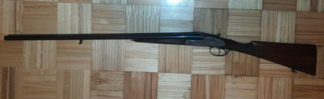 Escopeta AZ modelo 11, calibre 24, válvulas, gatillo articulado, perfecta de ajustes y mecánica, muy buen 00
