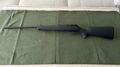 Vendo Blaser R8 Profesional, calibre 338 Win Mag con Magnaport, cargador fijo, en impecable estado. Ha 00