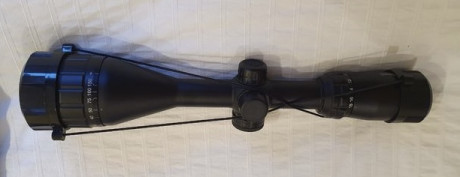 Visor con reticula iluminada balística DOA de intensidad regulable. Usado dos veces. Vendo por cambio 01