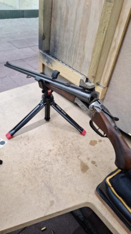 Buenas a todos, Pongo a la venta la siguiente arma:

Rifle express MERKEL calibre 8x57jrs,  lleva bases 10