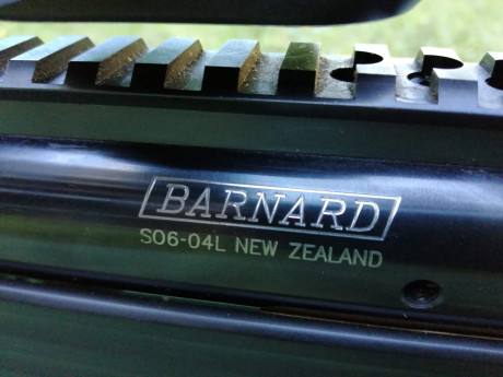 Vendo Fusil BARNARD S06-04L para competir en F-Class largas distancias. El conjunto se compone de lo siguiente.

1) 00