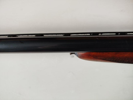 Vendo escopeta aya matador III, cañones 66 cm, 4 y 3 estrellas, especial para conejo, gatillo único selectivo, 90