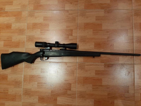 Weatherby Vanguard en calibre 338 Winchester Magnum con visor Vector Optics 1.5-9x42 comprado en 2024, 01