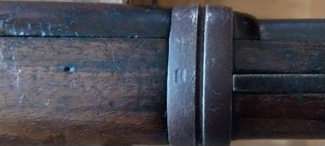 Vendo K98 con pavón original. Todas las piezas están con la misma numeración excepto: el conjunto del 72