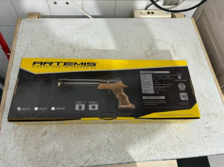 Se vende pistola artemisa pp800
Pistola totalmente nueva 
120  €  más portes 01