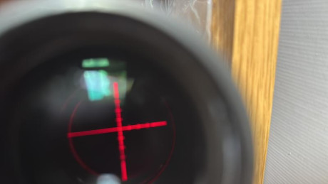 Visor para larga distancia 80x, perfecto, solo usado en aire y 22 lr, perfecto, impecable sin marcas ni 40