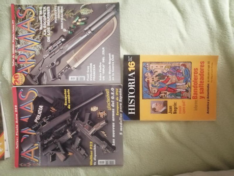 Vendo lote de revistas ARMAS y SOLDIERS más otro sobre Fuerzas y Cuerpos de Seguridad 1900-1945 y bandolería.

Todo 00