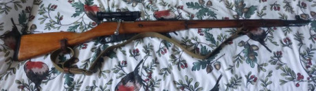 Buenas, vendo mi Mosin-Nagant Ruso  de 1942 de francotirador con pocos tiros, muy bien cuidado, con una 02