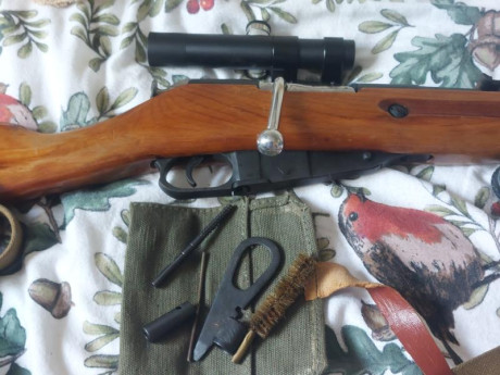 Buenas, vendo mi Mosin-Nagant Ruso  de 1942 de francotirador con pocos tiros, muy bien cuidado, con una 00