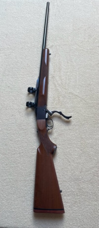 Vendo rifle Ruger nº 1 en calibre 22-250, mono tiro acción palanca, perfecto estado, muy cuidado y poco 01