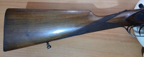 En venta escopeta paralela/plana Arrieta mod 505 "Alaska" Cal 12/70 agujas de válvula con escape 01