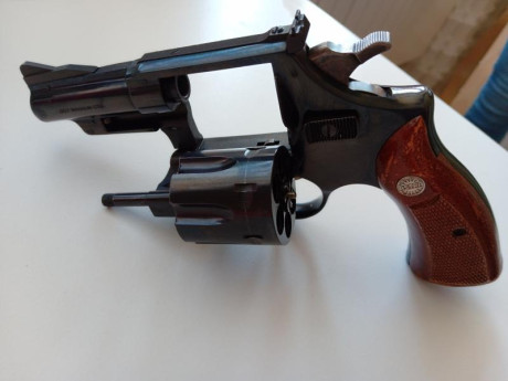 Se vende revólver Astra en 3 pulgadas, calibre 357 Mágnum y tambor de 6 disparos, alza regulable.
Impoluto 20