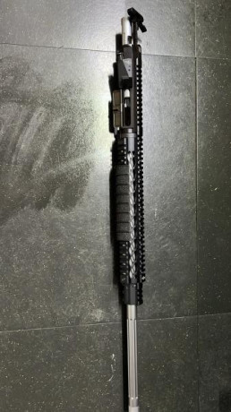 Se vende rifle impoluto muy poco uso 
Calibre 222 
Manufactura Oberland arms 
Cañón lonall Walter 
Personalizado
Cuatro 20