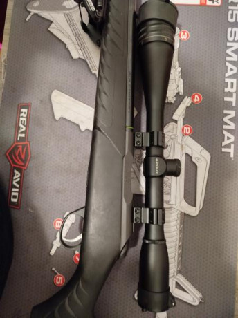 Vendo Sako Quad 22lr para mini fclass con  visor., maletín rígido y bípode 
Precio 1450 euros.Esta en 61